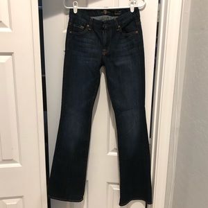 7 For All Mankind Kimmie Bootcut Jean size 27